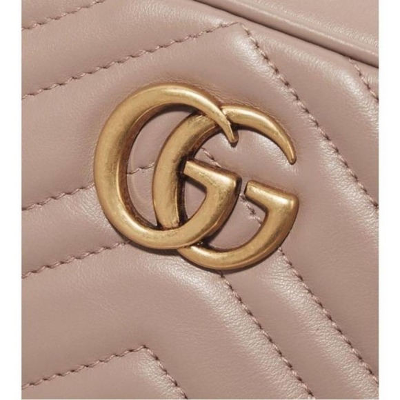 GUCCU Marmont GG mini quilted leather camera bag - Picture 4 of 5